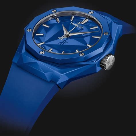 Hublot Classic Fusion Orlinski Blue Ceramic .